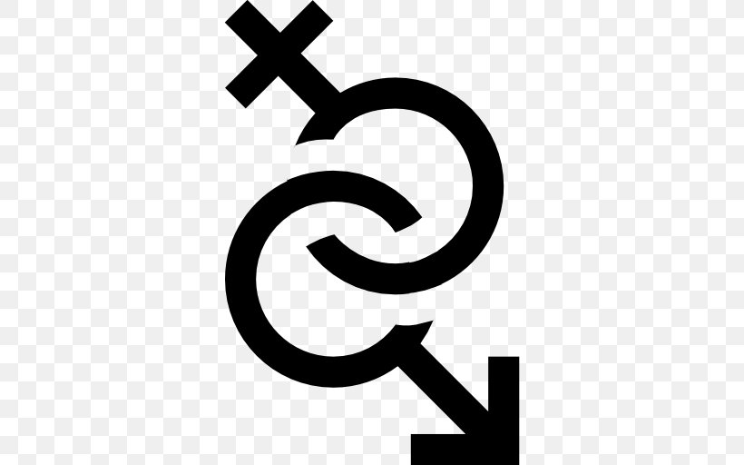 Gender Symbol, PNG, 512x512px, Symbol, Area, Black And White, Brand, Gender Download Free