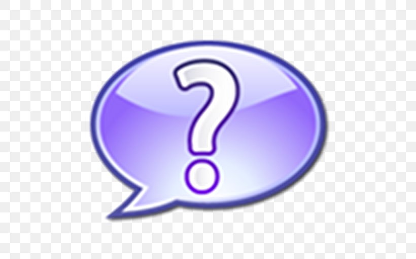 Nuvola Question Mark, PNG, 512x512px, Nuvola, Electric Blue, Purple, Question, Question Mark Download Free