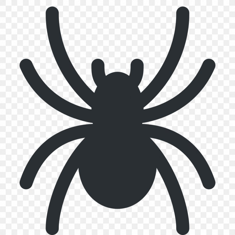 Spider-Man Emojipedia DungeonPlayer, PNG, 1024x1024px, Spider, Arthropod, Australian Funnelweb Spider, Black And White, Blog Download Free