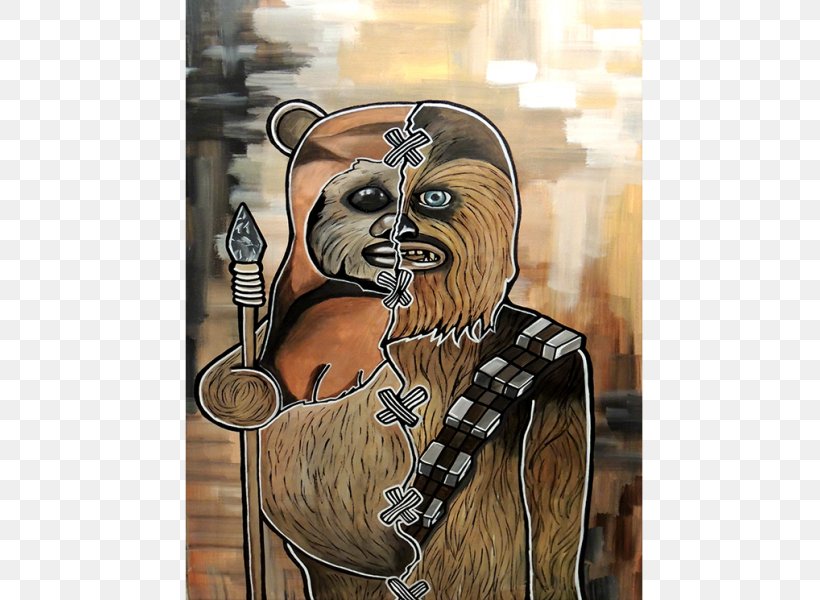 Stormtrooper Art Chewbacca Printmaking Painting, PNG, 600x600px, Stormtrooper, Acrylic Paint, Art, Art Museum, Carnivoran Download Free