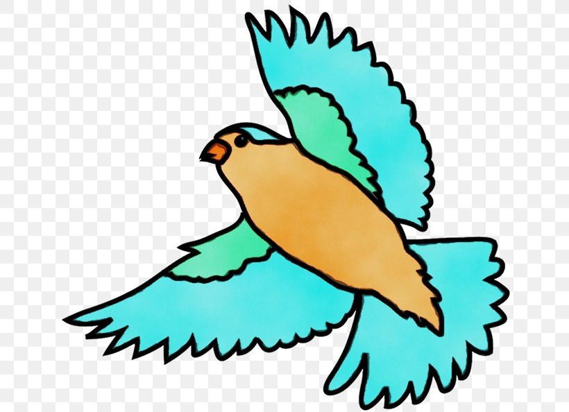 Bird Beak Clip Art Wing, PNG, 650x594px, Watercolor, Beak, Bird, Paint, Wet Ink Download Free