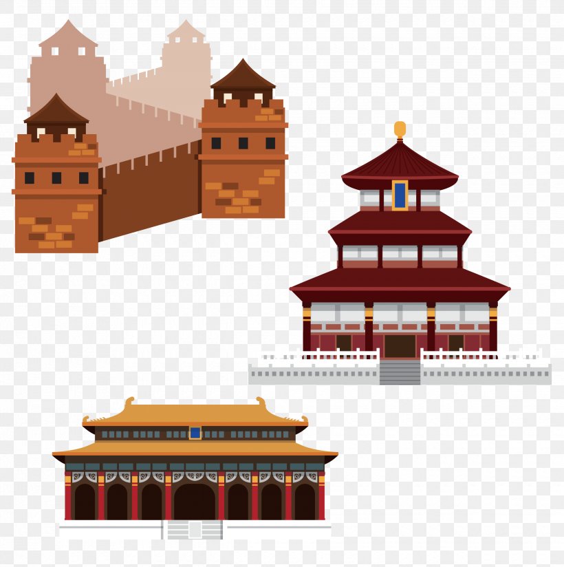 China Chinese Illustration, PNG, 2480x2493px, China, Art, Building, Chinese, Culture Download Free