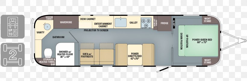 Airstream Campervans Caravan Vogt RV Centers Trailer, PNG, 1648x544px, Airstream, Bed, Bedroom, Campervans, Caravan Download Free