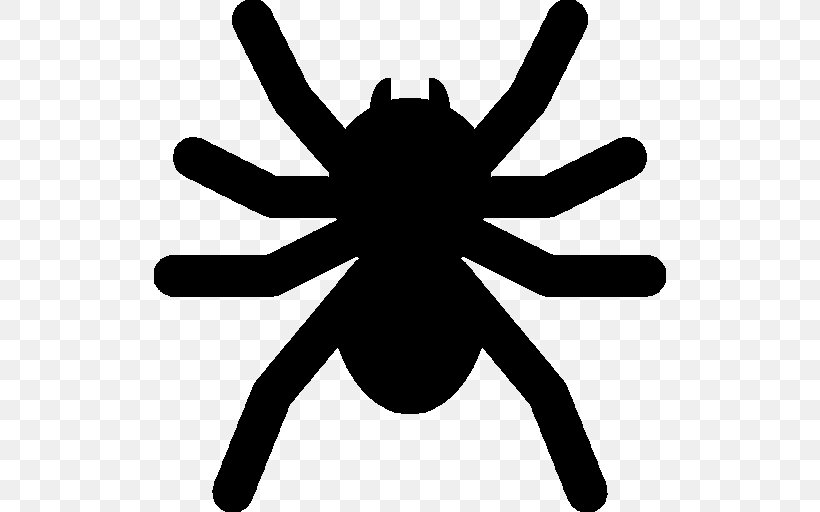 Spider Download Clip Art, PNG, 512x512px, Spider, Animal, Arthropod, Artwork, Black And White Download Free