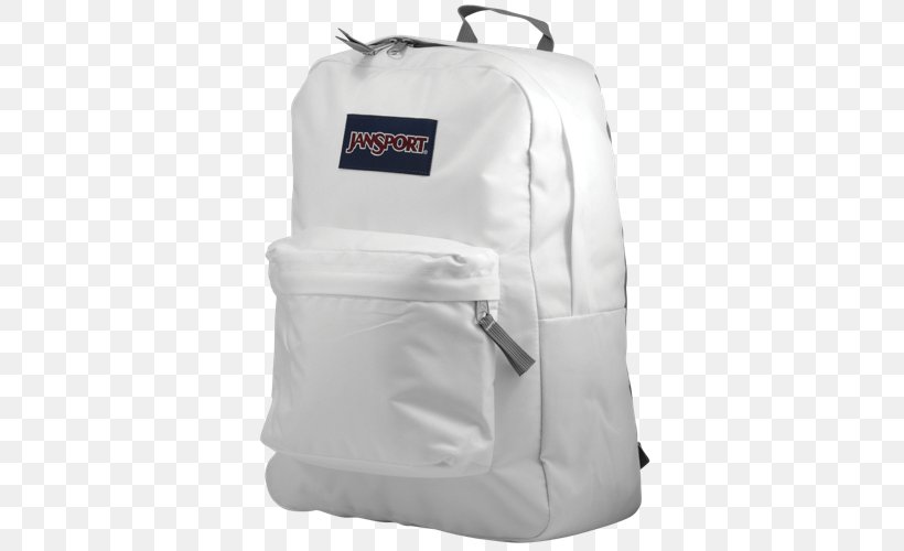 white jansport backpack