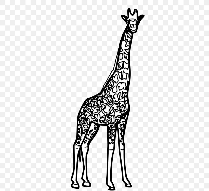 Giraffe Black And White Drawing Clip Art, PNG, 611x750px, Giraffe, Angry Birds, Angry Birds Blues, Angry Birds Movie, Animal Figure Download Free