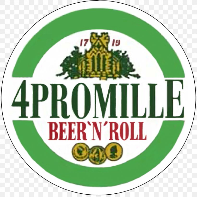 Beer 'n' Roll 4 Promille Oi! Text, PNG, 827x827px, Beer, Area, Brand, Export, Green Download Free