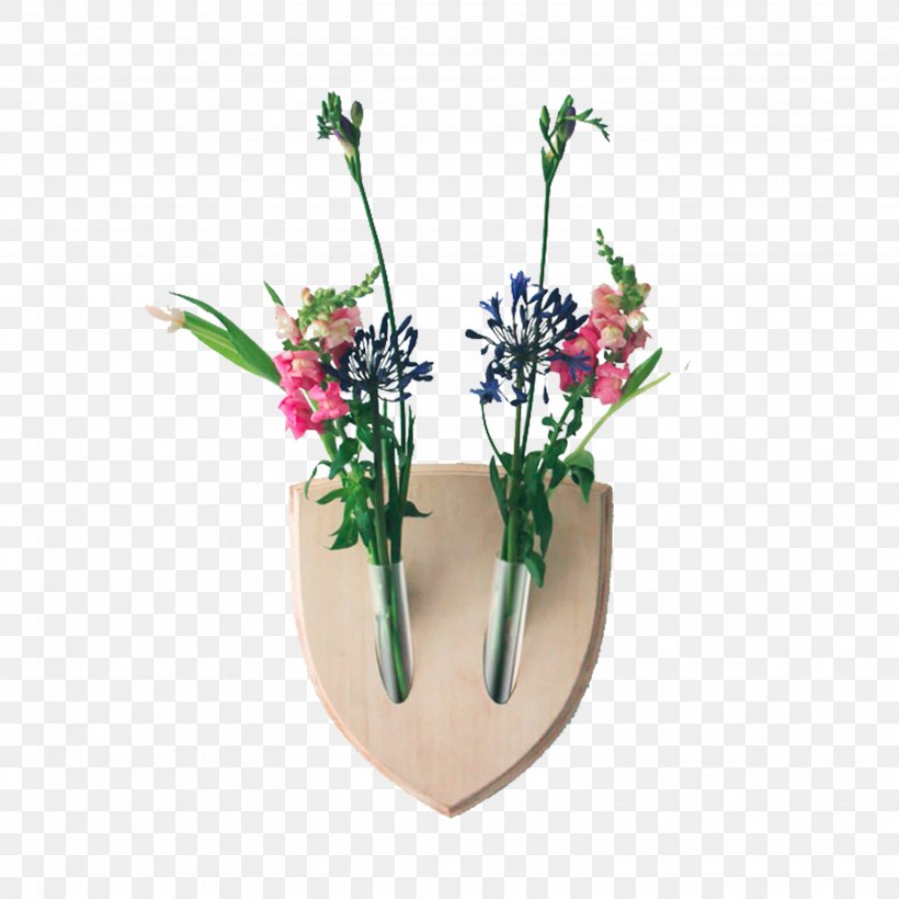 Floral Design Trophy Hunting Wall Vase, PNG, 3084x3084px, Floral Design, Antler, Artificial Flower, Branch, Building Download Free