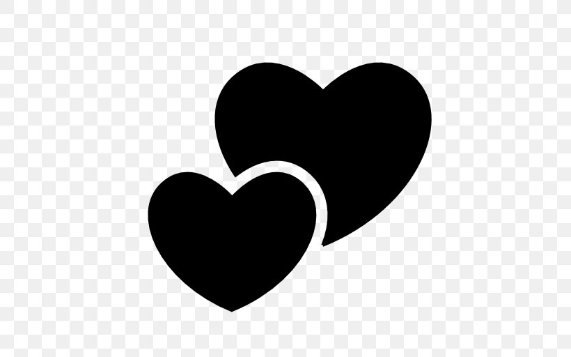 Heart Shape Symbol Couple, PNG, 512x512px, Heart, Black And White, Color, Couple, Drawing Download Free