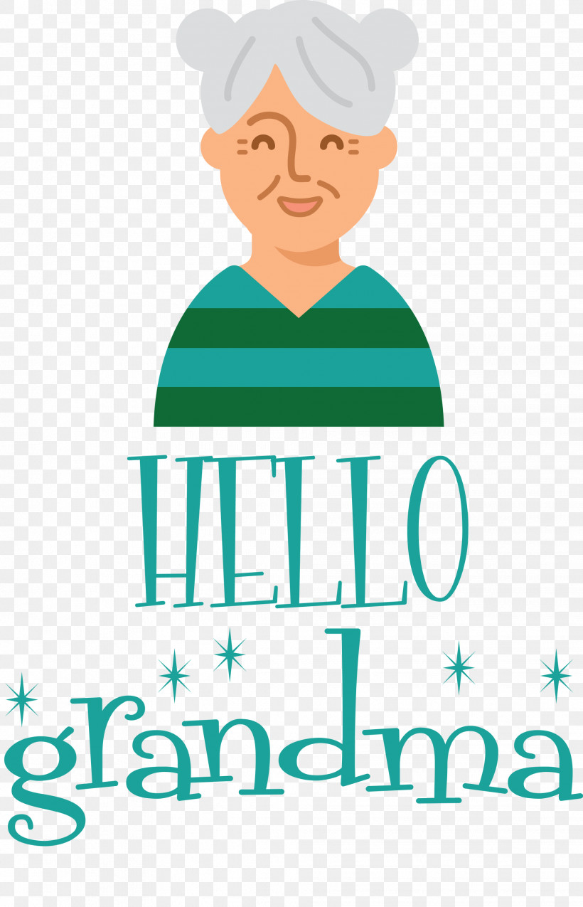 Hello Grandma Dear Grandma, PNG, 1928x3000px, Logo, Behavior, Happiness, Human, Text Download Free