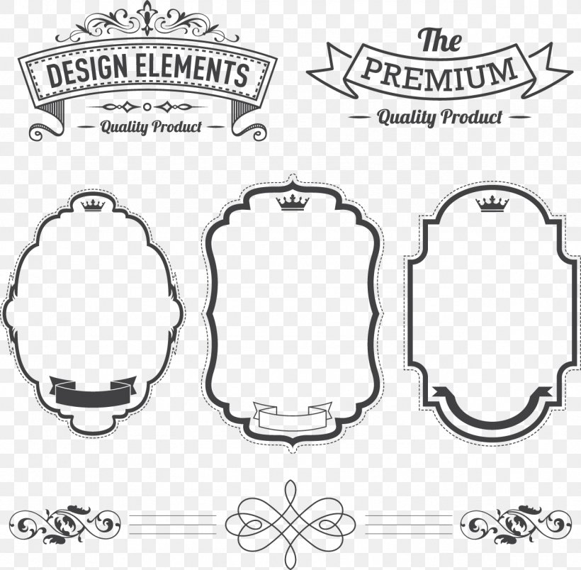 Label Adobe Illustrator, PNG, 1283x1258px, Line Art, Area, Black And White, Brand, Cartoon Download Free