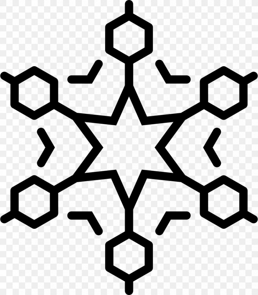 Snowflake Hexagon Symbol, PNG, 854x980px, Snowflake, Black And White, Drawing, Geometry, Hexagon Download Free