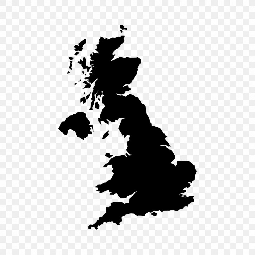 United Kingdom Silhouette Royalty-free, PNG, 945x945px, United Kingdom, Black, Black And White, Flat Design, Monochrome Download Free