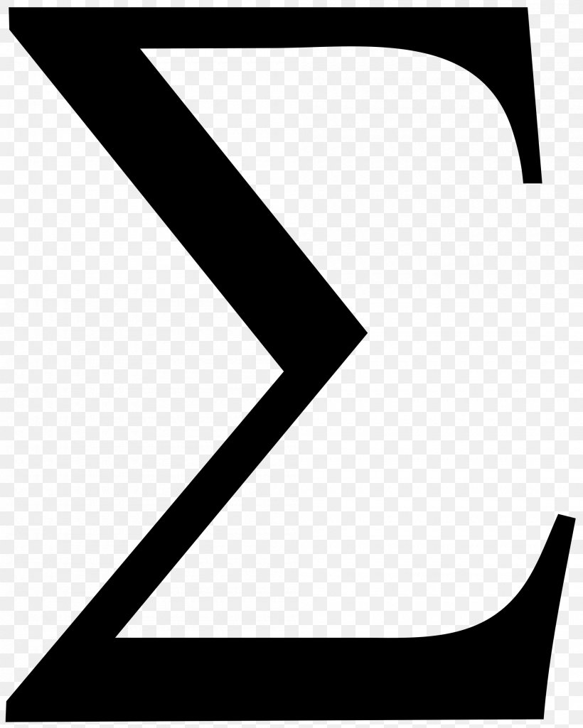 Sigma Greek Alphabet Symbol Phi Pi, PNG, 2000x2500px, Sigma, Area, Black, Black And White, Brand Download Free