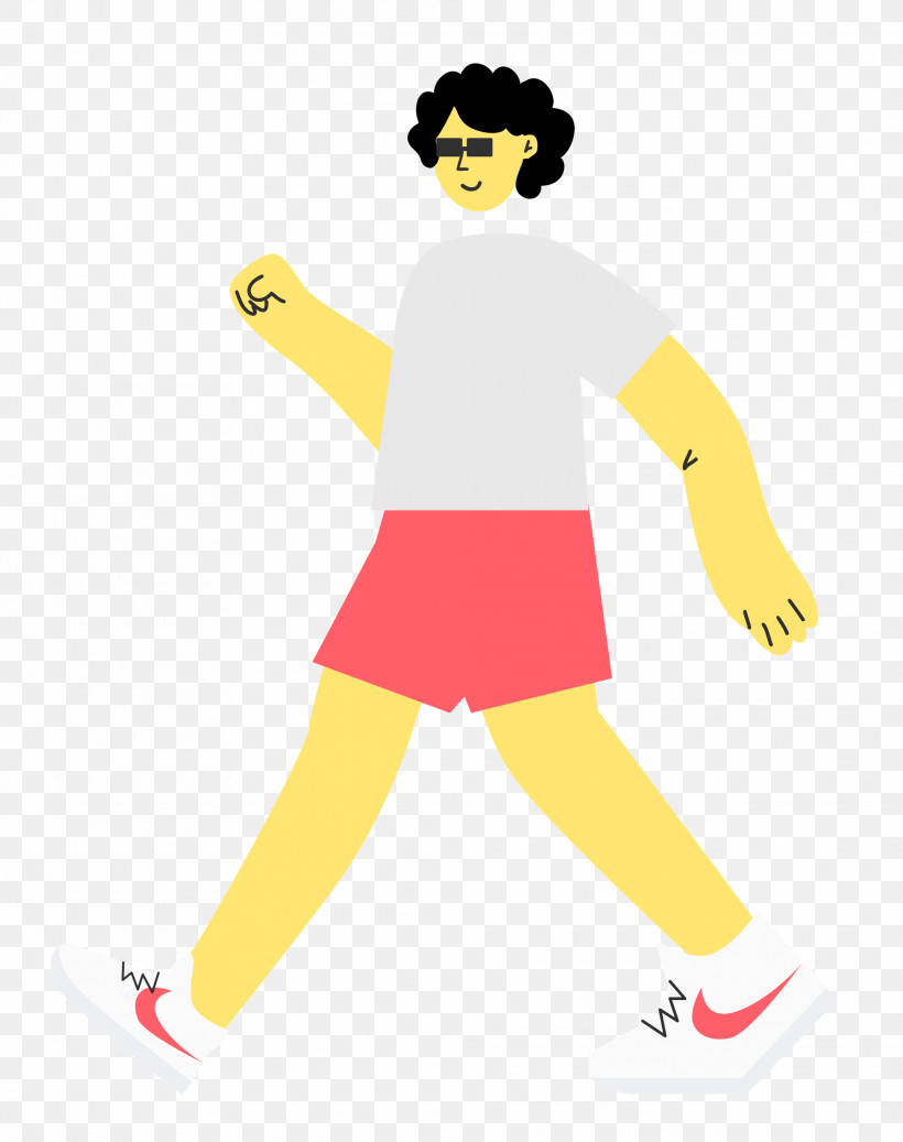 Walking Sports, PNG, 1975x2500px, Walking, Animation, Cartoon, Character, Costume Download Free