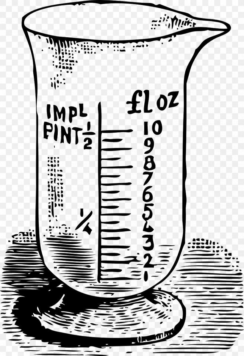 Measuring Instrument Measurement Measuring Cup Clip Art, PNG, 879x1280px, Measuring Instrument, Area, Black And White, Calligraphy, Cup Download Free