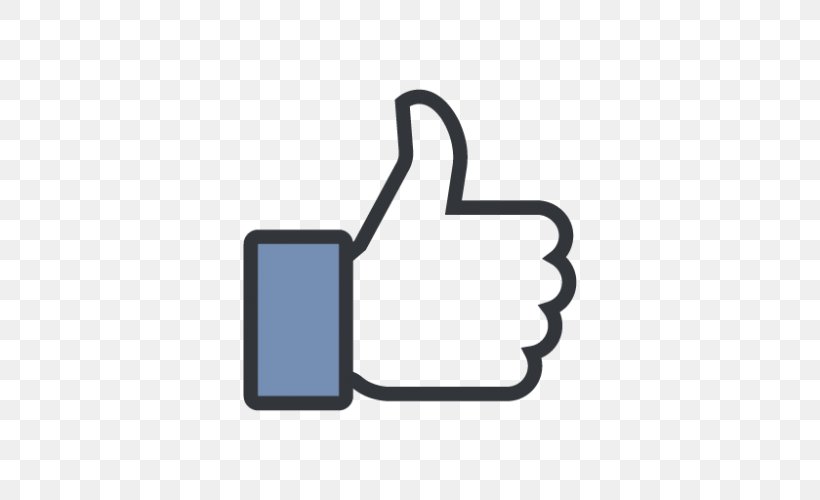 Facebook Like Button Vector Graphics Clip Art, PNG, 500x500px, Facebook Like Button, Brand, Facebook, Finger, Hand Download Free