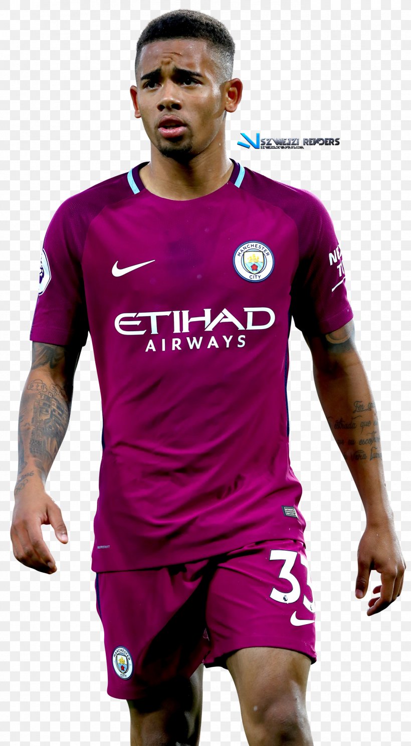 Gabriel Jesus Manchester City F.C. Football Player Brazil National Football Team, PNG, 1376x2500px, Gabriel Jesus, Art, Bernardo Silva, Brazil National Football Team, Clothing Download Free