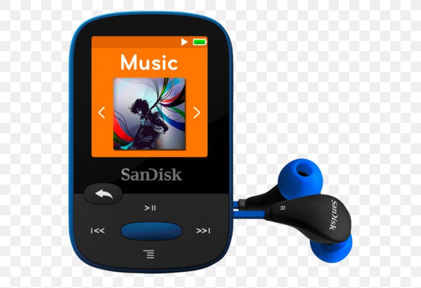 SanDisk Clip Sport SanDisk Clip Jam SanDisk Sansa Clip Zip MP3 Player, PNG, 600x562px, Mp3 Player, Audio, Communication, Communication Device, Electronic Device Download Free