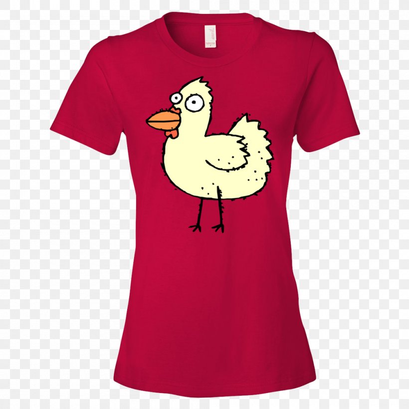 T-shirt Sleeve Clothing Scoop Neck, PNG, 1000x1000px, Tshirt, Active Shirt, Beak, Bird, Clothing Download Free