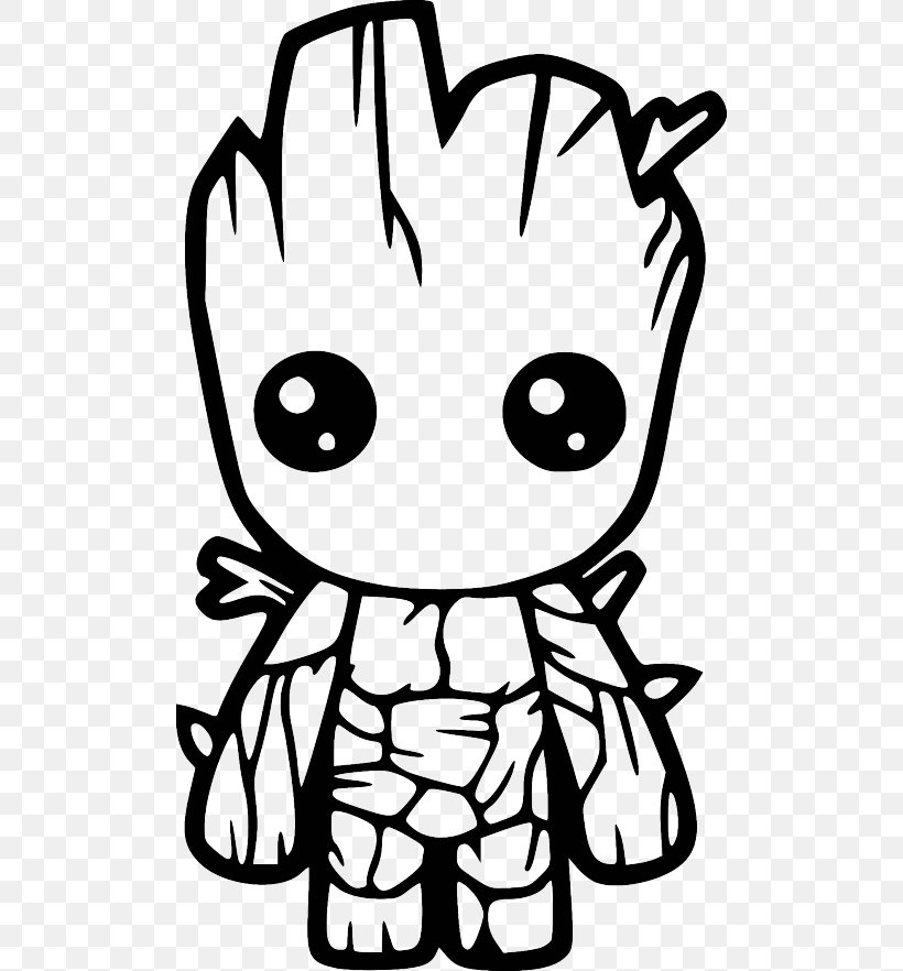 Baby Groot Decal Bumper Sticker, PNG, 500x882px, Watercolor, Cartoon, Flower, Frame, Heart Download Free