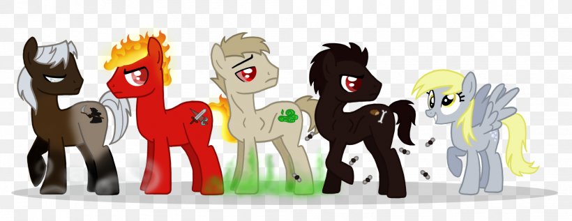 My Little Pony Horse Derpy Hooves Apocalypse, PNG, 1981x768px, Pony, Animal, Animal Figure, Apocalypse, Cartoon Download Free