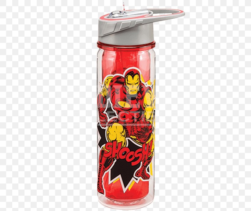 The Invincible Iron Man Water Bottles, PNG, 690x690px, Iron Man, Avengers Age Of Ultron, Bottle, Comics, Drinkware Download Free