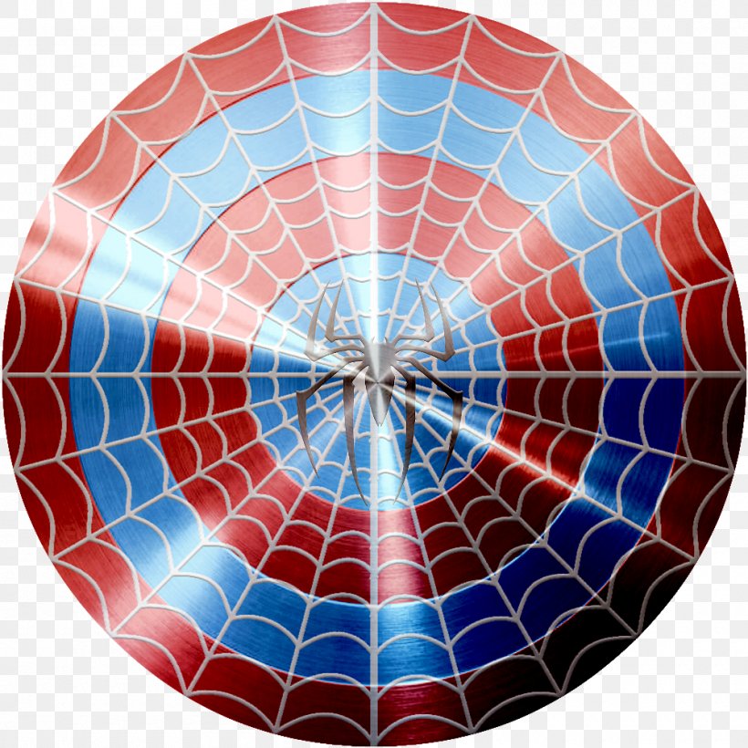 Captain America's Shield Spider-Man S.H.I.E.L.D. Iron Patriot, PNG, 1000x1000px, Captain America, Art, Deviantart, Digital Art, Electric Blue Download Free