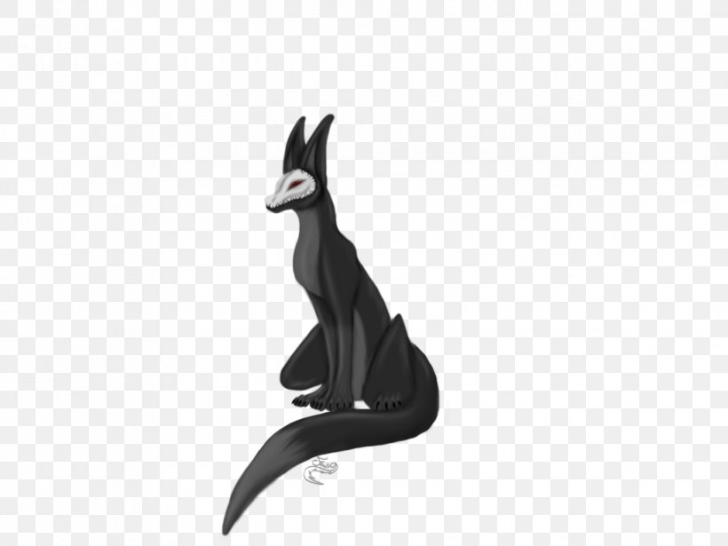 Figurine Black, PNG, 1032x774px, Figurine, Black, Black And White, Tail Download Free