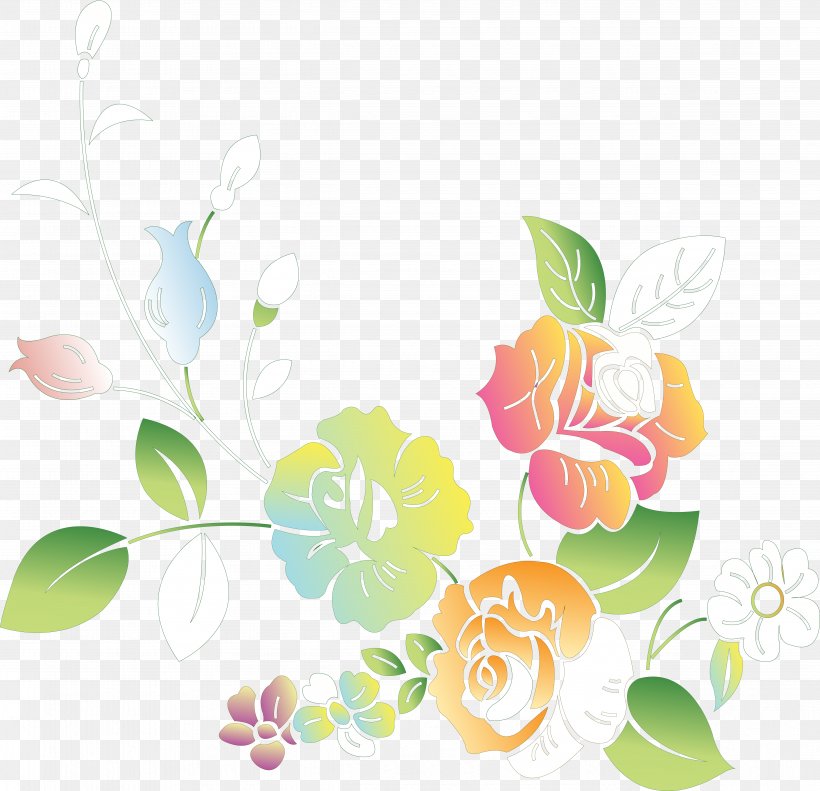 Flower Floral Design, PNG, 4881x4711px, Flower, Animation, Art, Branch, Bulletin Board System Download Free