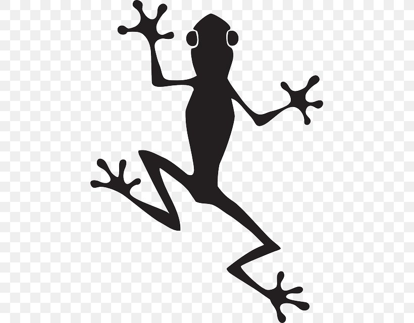 Frog Amphibians Royalty-free Clip Art, PNG, 461x640px, Frog, Amphibians, Art, Black And White, Branch Download Free