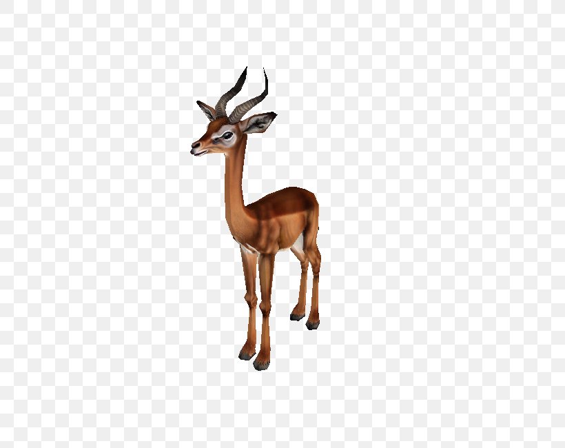 Impala Gazelle Reindeer Terrestrial Animal, PNG, 750x650px, Impala, Animal, Animal Figure, Antelope, Antler Download Free