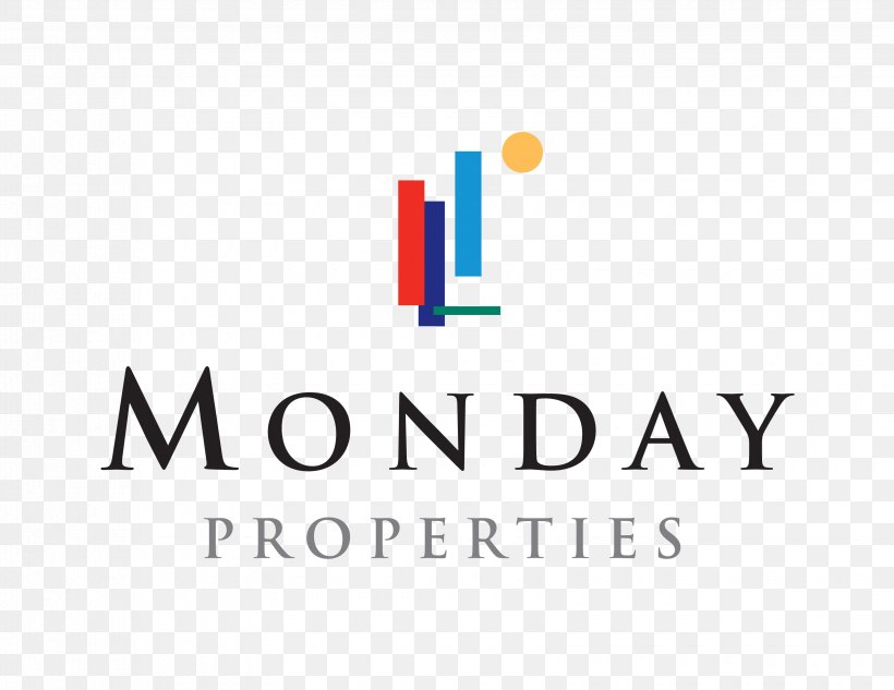 Logo Brand Monday Properties, PNG, 3300x2550px, Logo, Area, Brand, Text Download Free