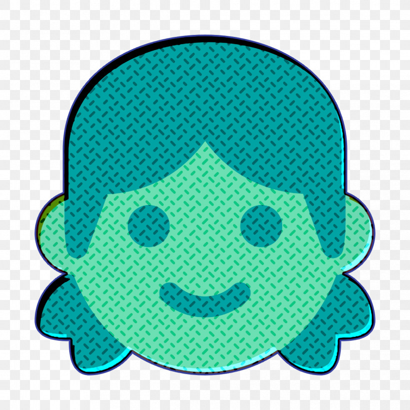 Smiley And People Icon Emoji Icon Girl Icon, PNG, 1244x1244px, Smiley And People Icon, Emoji Icon, Girl Icon, Green, Line Download Free