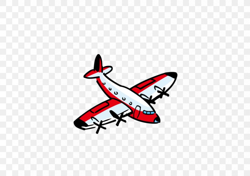 Airplane Aircraft Cartoon, PNG, 842x595px, Airplane, Air Travel, Aircraft, Art, Aviation Download Free