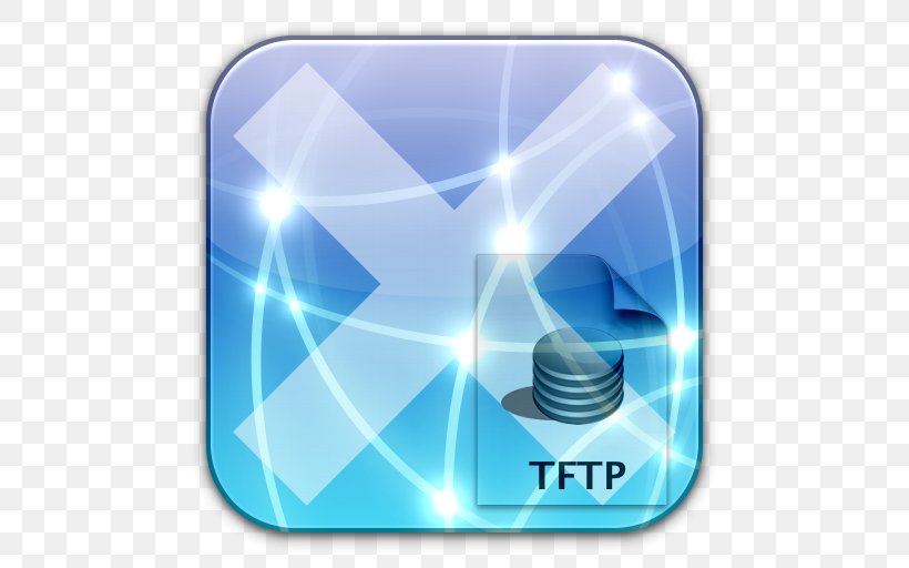 Macintosh Operating Systems Trivial File Transfer Protocol Product, PNG, 512x512px, Trivial File Transfer Protocol, Blue, Computer Servers, Deviantart, Energy Download Free