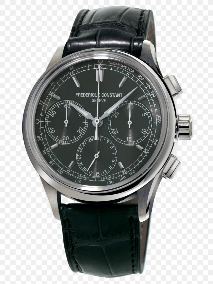 Frédérique Constant Flyback Chronograph Watch FC-285S5B6 Seiko, PNG, 900x1200px, Frederique Constant, Alpina Watches, Automatic Watch, Brand, Chronograph Download Free