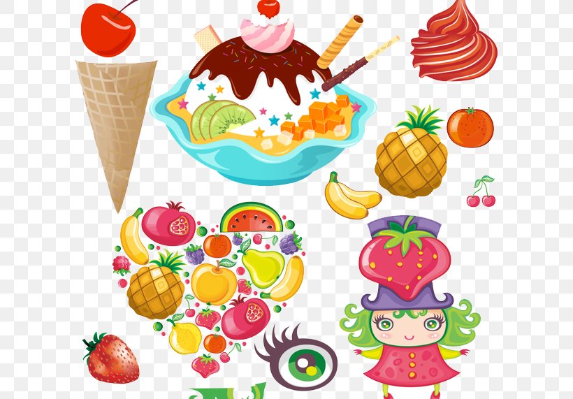 Ice Cream Cake Fruitcake Italian Ice, PNG, 605x571px, Ice Cream, Artwork, Baby Toys, Cake, Cream Download Free