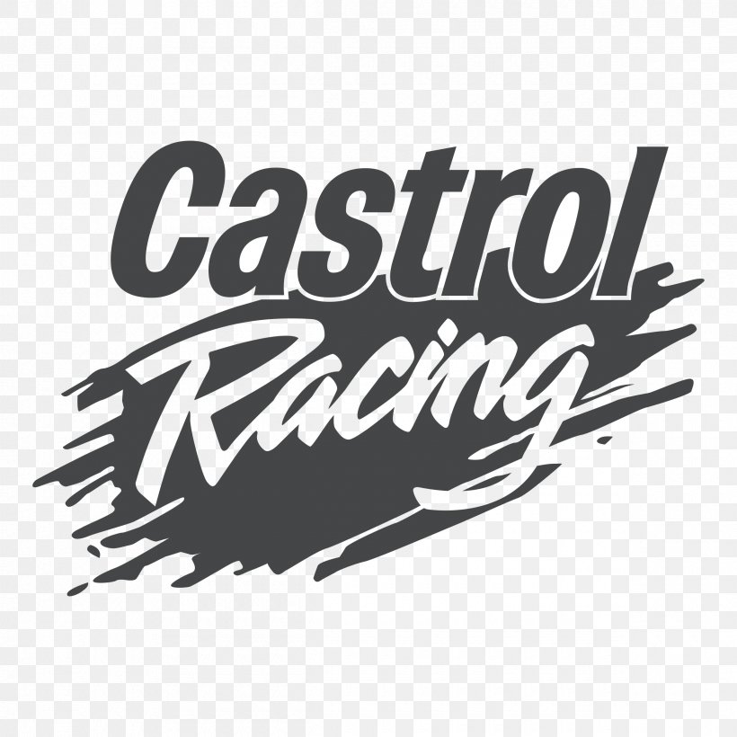 Logo Euclidean Vector Racetrack カストロール POWER1 Racing 4T 10W-50 Vector Graphics, PNG, 2400x2400px, Logo, Black, Black And White, Brand, Calligraphy Download Free