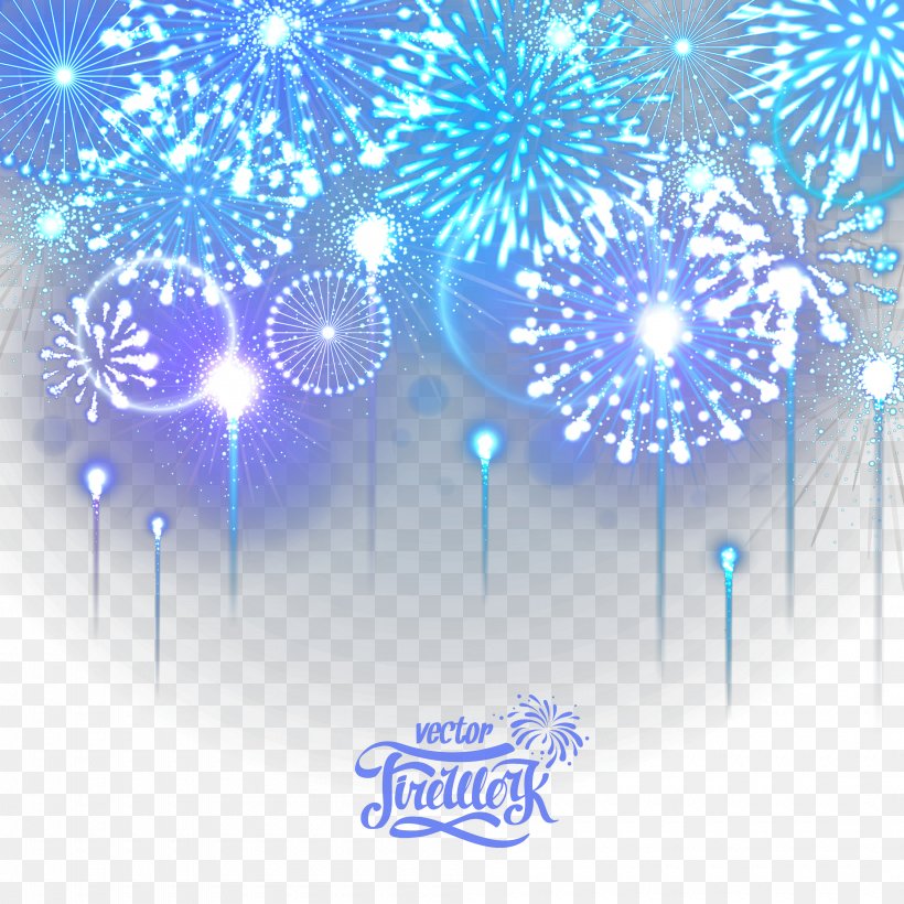 Fireworks New Year, PNG, 4000x4000px, Fireworks, Birthday, Blue, Electric Blue, Event Download Free