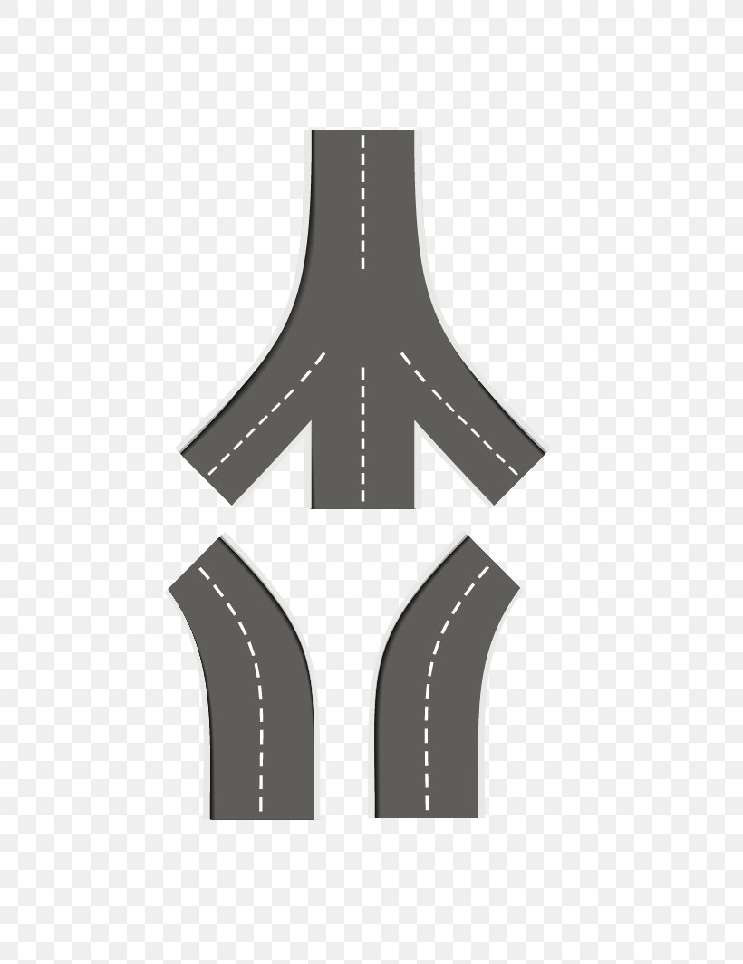 Road Highway Euclidean Vector, PNG, 696x1064px, Road, Black And White, Highway, Symbol Download Free