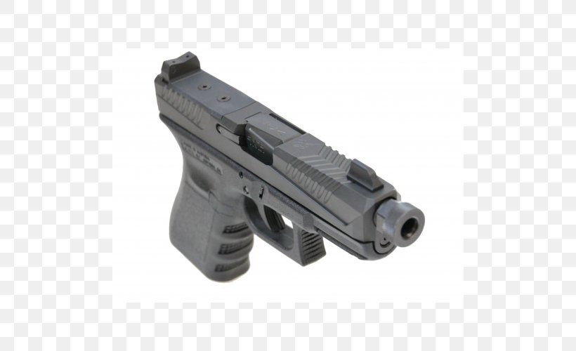 Trigger Gun Barrel Firearm GLOCK 19, PNG, 500x500px, 919mm Parabellum, Trigger, Air Gun, Airsoft, Airsoft Gun Download Free