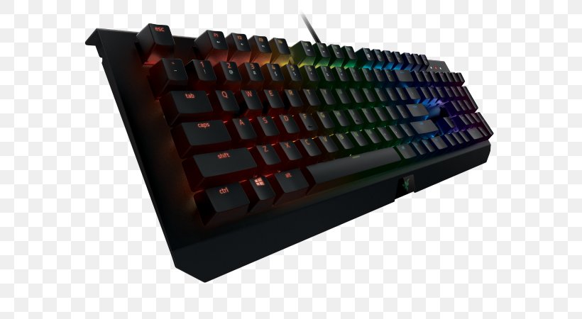 Computer Keyboard Razer BlackWidow X Chroma Gaming Keypad Numeric Keypads Razer BlackWidow Chroma V2, PNG, 600x450px, Computer Keyboard, Backlight, Computer Component, Electronic Component, Electronic Instrument Download Free