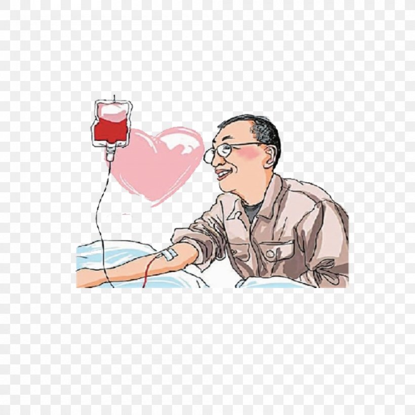Blood Donation Illustration, PNG, 1000x1000px, Watercolor, Cartoon, Flower, Frame, Heart Download Free