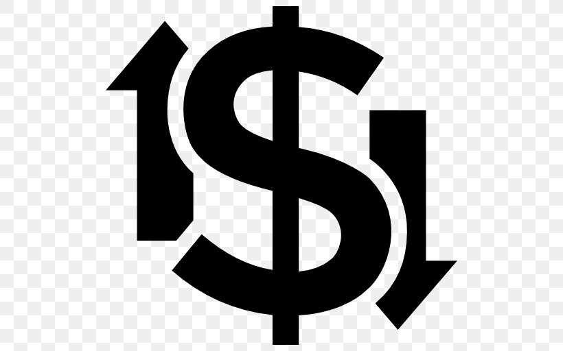 Money Dollar Sign Coin Investment, PNG, 512x512px, Money, Area, Belize Dollar, Black And White, Brand Download Free