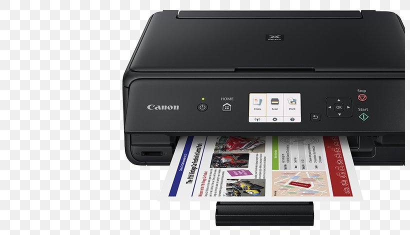 Paper Canon PIXMA TS5050 Printer Inkjet Printing, PNG, 800x470px, Paper, Airprint, Canon, Canon Ireland, Color Printing Download Free