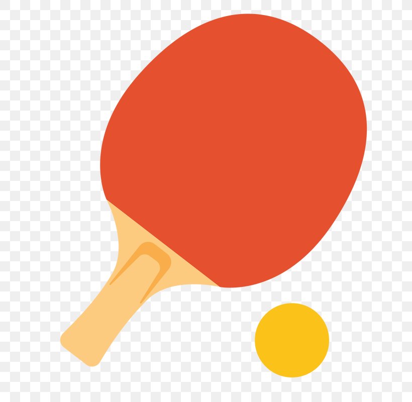 Ping Pong Paddles & Sets Emoji Racket Sports, PNG, 800x800px, Ping Pong Paddles Sets, Ball, Emoji, Orange, Ping Pong Download Free