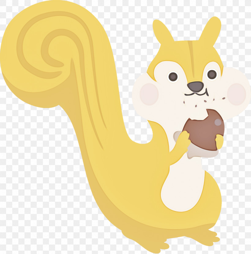 Squirrel Autumn Acorn, PNG, 1012x1026px, Squirrel, Acorn, Animal Figure, Autumn, Cartoon Download Free