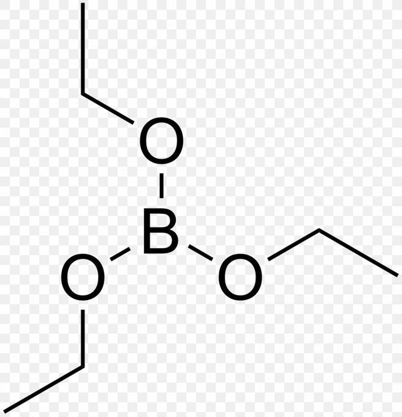 Triethyl Borate Boric Acid Ester Organic Synthesis, PNG, 1060x1100px, Boric Acid, Acid, Area, Black, Black And White Download Free