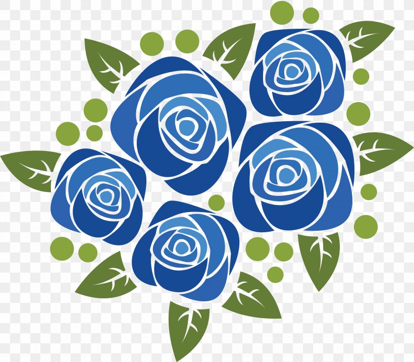 Blue Rose Flower, PNG, 3982x3486px, Blue Rose, Artwork, Beach Rose, Blue, Color Download Free